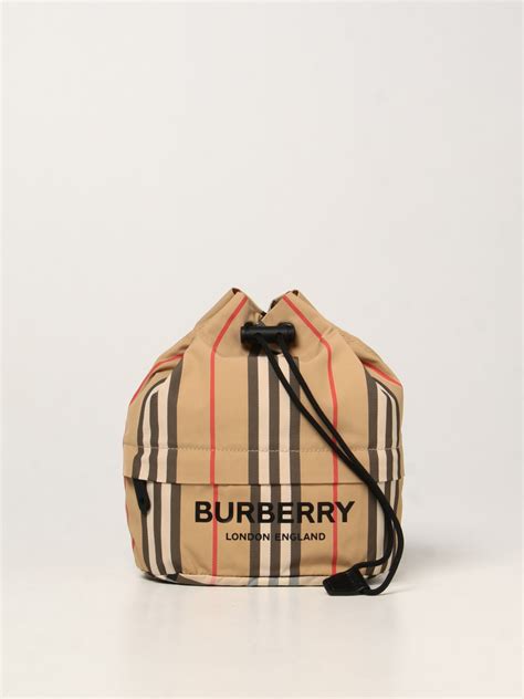 burberry borsa a righe blu|Borse Burberry .